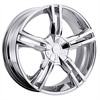 Ultra 291/292 FWD/RWD Saber Platinum Series Chrome Wheels Size: 18" x 8" - image 1