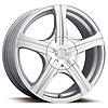 Ultra 403 Slalom Series Silver FWD Wheel Size: 14" x 6" - image 1