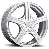 Ultra 403 Slalom Series Silver FWD Wheel Size: 14" x 6" - image 1
