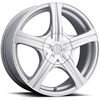 Ultra 403 Slalom Series Silver FWD Wheel Size: 15" x 6.5" - image 1