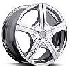 Ultra 403 Slalom Series Chrome FWD Wheel Size: 17" x 7" - image 1