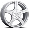Ultra 403 Slalom Series Silver FWD Wheel Size: 18" x 7.5" - image 1