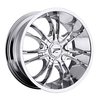 Ultra 406 America Platinum Series Chrome RWD Wheels Size: 22" x 9" - image 1