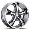 Ultra 415 Patriarch Platinum Series Chrome RWD Wheels Size: 22" x 9.5" - image 1