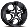 Ultra 415 Patriarch Platinum Series Gloss Black RWD Wheels Size: 20" x 9" - image 1