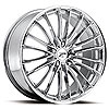 Ultra 417 Monarch Platinum Series Chrome FWD/RWD Wheels Size: 17" x 7.5" - image 1