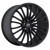 Ultra 417 Monarch Platinum Series Matte Black FWD/RWD Wheels Size: 18" x 8" - image 1