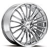 Ultra 417 Monarch Platinum Series Chrome FWD/RWD Wheels Size: 18" x 9" - image 1