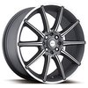 Ultra 420 F-02 Focal Series Anthracite Grey FWD Wheels Size: 17" x 7.5" - image 1