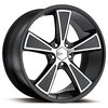 Ultra 431 Hustler Gloss Black Diamond Cut RWD Wheels Size: 20" x 9" - image 1