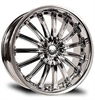 Platinum 432 Elite Satin Black Wheel 20" x 8.5" - image 1