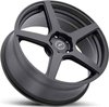 Platinum 432 Elite Satin Black Wheel 20" x 8.5" - image 2