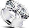 Platinum 436 Gemini Chrome Wheel 16" x 7" - image 2