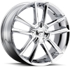 Platinum 436 Gemini Chrome Wheel 16" x 7" - image 1