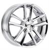 Gemini 17X7.5 5X100/4.5 5 +40 Chrome Plated - image 1