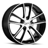 Platinum 436 Gemini Gloss Black Wheel 18" x 8" - image 1