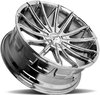 Platinum 439 Turbine Wheel 20" x 9" - image 2