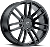 Platinum 441 Ghost Gloss Black Wheel 20" x 9" - image 1