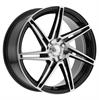 F-14 16X7 4X100/4.25 5.57 +40 Gloss Black w/ Diamond Cut Face - image 1
