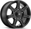 Ultra Motorsports 450 Toil Satin Black Wheel 17" x 8" - image 1
