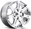 Ultra Motorsports 450 Toil Chrome Wheel 17" x 8" - image 1