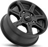 Ultra Motorsports 450 Toil Satin Black Wheel 17" x 8" - image 2