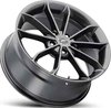 Platinum 457 Revelation Gloss Gunmetal Wheel 18" x 8" - image 2