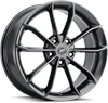Platinum 457 Revelation Gloss Gunmetal Wheel 18" x 8" - image 1