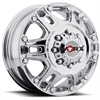 Front Beast Chrome Dually Wheel Size: 17" x 6-1/2" - image 1
