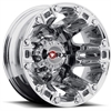 Rear Beast Chrome Dually Wheel Size: 17" x 6-1/2" - image 1