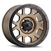 113-7973BZ+01 113-Series The Boss Wheel [Size: 17"x9"] Satin Bronze w/ Satin Black Lip Finish - image 1