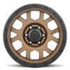 113-7983BZ+01 113-Series The Boss Wheel [Size: 17"x9"] Satin Bronze w/ Satin Black Lip Finish - image 3