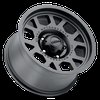 114-7973SB+01 114-Series The Chief Wheel [Size: 17"x9"] Satin Black Finish - image 2