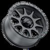 115-7965SB+01 115-Series The General Wheel [Size: 17"x9"] Satin Black Finish - image 2