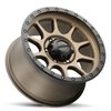 115-7973BZ+01 115-Series The General Wheel [Size: 17"x9"] Satin Bronze w/ Satin Black Lip Finish - image 2