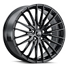 465-8812BK+35 465-Series Reprisal Wheel [Size: 18"x8"] Gloss Black Finish - image 1