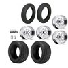 Nitro Wheel and Tire Kit Fits 1967-79 A/F/X-Body Cars* Includes: - image 1