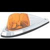 Hi-Five Cab Roof Lights Deluxe Triple Plated Chrome with Amber Light - image 2