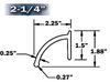 No-Lip Side Mount Flexy Flares 2-1/2" Width x 58" Lengths - image 3
