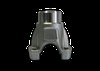 ASDFFJL-PMCV03 Forged 1310 Series Half-Round CV Transfer Case Yoke Fits Select Jeep Wrangler JL Front - image 1