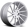 20x10 Surge 5x112 MS 50 66.6 MS -Silver Machined - image 1