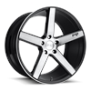 Milan M124 Cast Concave Monoblock Wheel Size: 17" x 8" - image 1