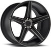 18x8 APEX 5x120 MB 15 72.6 MB -Black Machined - image 1