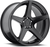 20x10 GT 5x112 BD 55 66.6 BD -Black Matte - image 1