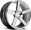 19x8.5 MILAN 5x120 VP 35 72.6 VP -Powder Chrome - image 1