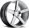 19x8.5 MILAN 5x4.50 VP 35 72.6 VP -Powder Chrome - image 1