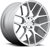 20x10.5 Intake 5x112 MS 45 66.6 MS -Silver Machined - image 1