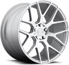 20x10.5 Intake 5x4.5 MS 45 72.6 MS -Silver Machined - image 1