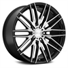 22x10.5 Anzio 5x130 BLACK MACHINED 7.9/55 71.7 - image 1