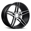 Turin M169 Cast Concave Monoblock Wheel Size: 17" x 8" - image 1